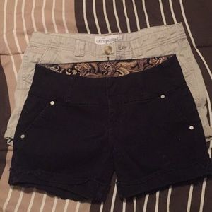 2 pair size 1 shorts Aeropostale/ copper key (bag6